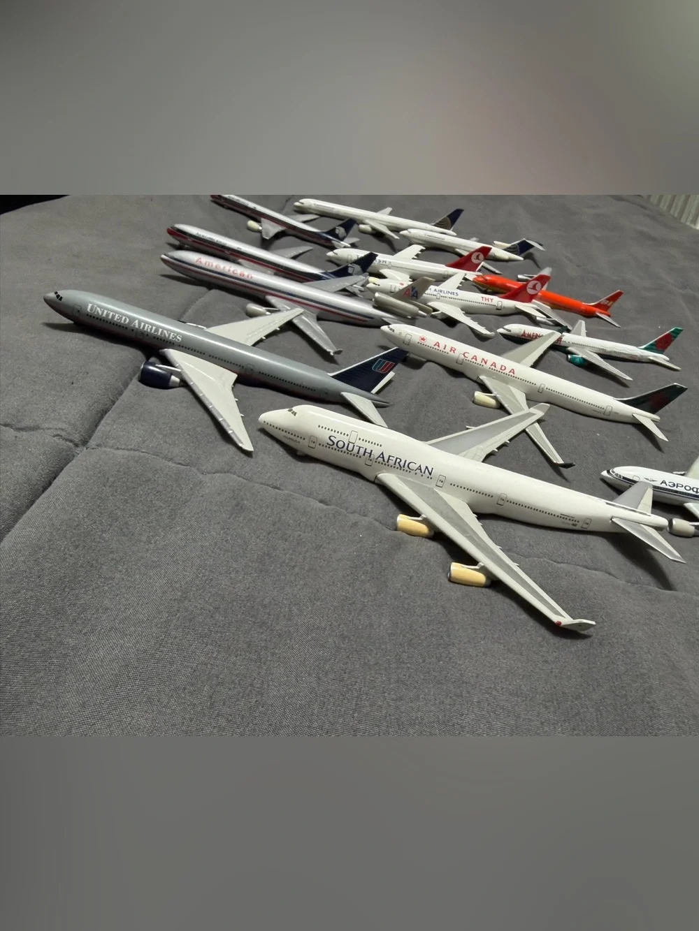 Herpa Wings 1:500 - Mega lot Bundle - 13 aircrafts Commercial and Regional Fleet